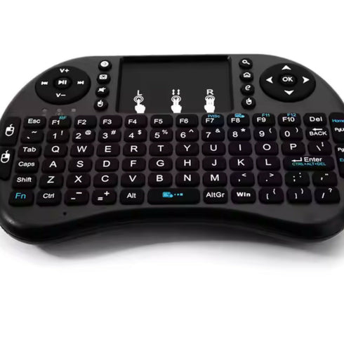 Mini Wireless Keyboard with Touchpad & Backlight