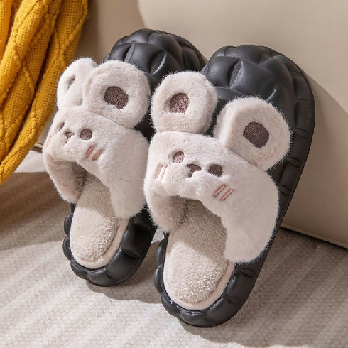 Detachable Super Thick Cotton slippers