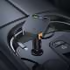 Guardian car charger with retractable cable