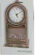 Decorative Fireplace Lamp with Clock Decorative
