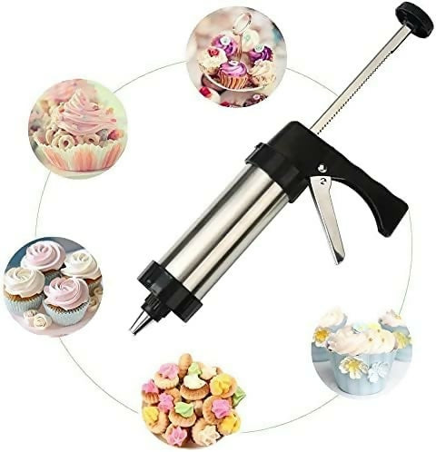 Cookie/Biscuit Maker Gun Machine - Big Size-Stainless steel