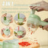 USB Rechargeable Electric Vegetable Cutter 4 In 1