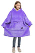 Unisex Oversized Sherpa Wearable Blanket Hoodie