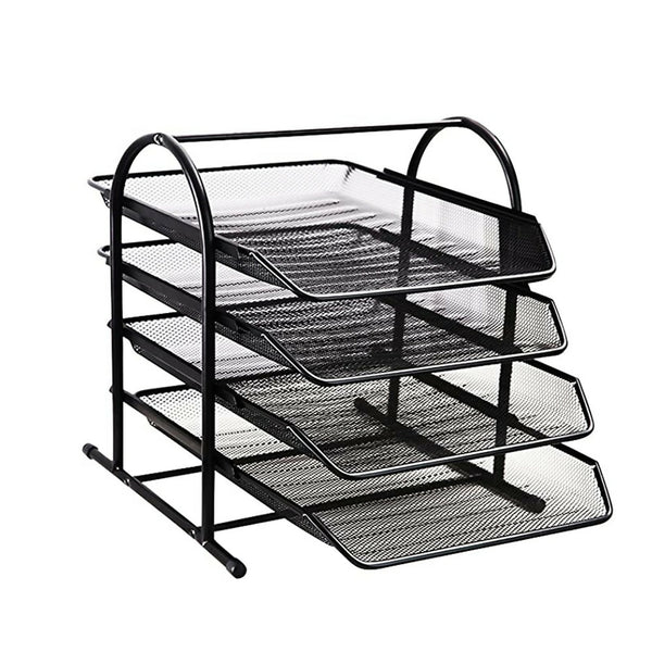 4-Tier Document Tray - black
