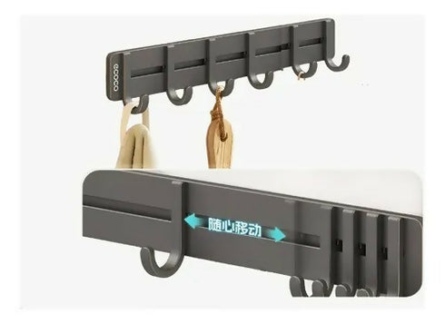 Ecoco Wall Hanging (6 Hooks)