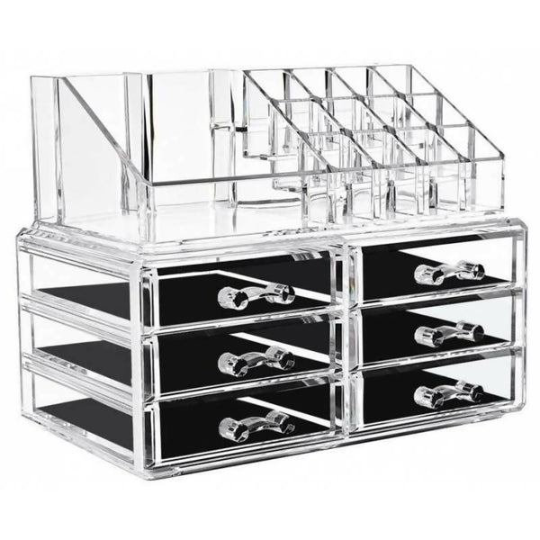 Makeup Organiser Cosmetic Storage Box 6 Drawers