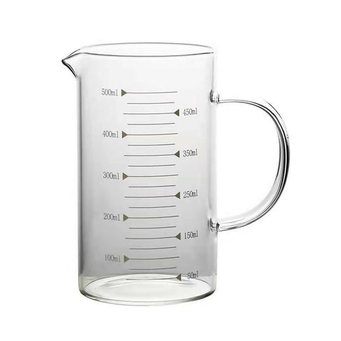 Durable Borosilicate Glass Measuring Cup