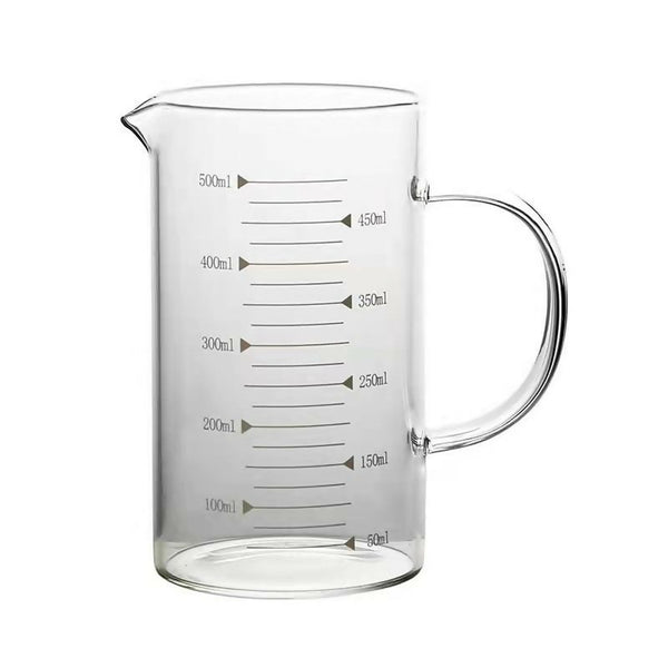 Durable Borosilicate Glass Measuring Cup
