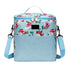Floral Insulated Lunch Bag with Shoulder Strap