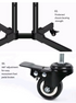 TV Stands Mobile TV Cart Floor Stand with Tray Bracket Mount for 32''-65''