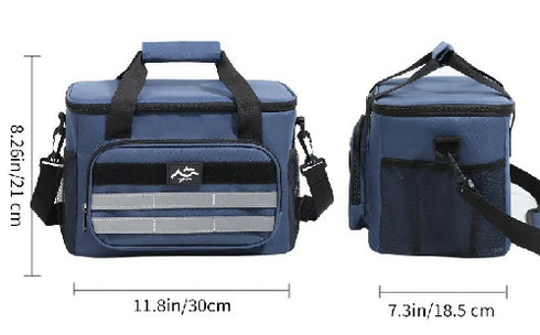 Portable Large Capacity Outdoor Insulated Cooler Bag