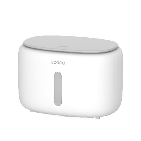 Ecoco Paper Tissue Boxes Plastic Storage Singlelayer Simple Tissue Box.