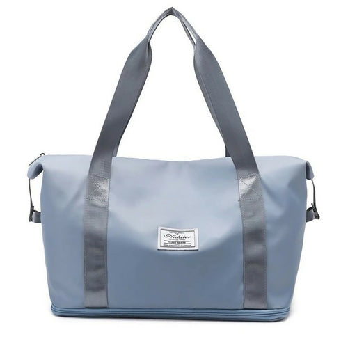 Travel Duffel Sports Gym Bag - Blue