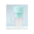 Blue Portable & Rechargeable Juice Blender Cup - 420ml with Straw