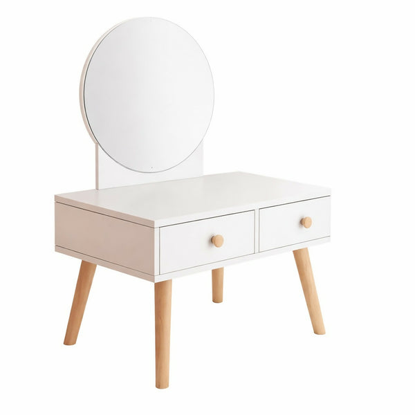 LED Vanity Desk Set with Drawers-Fu7006