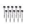 10 Pieces Of Waterproof Solar LED Lights