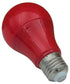 E27 LED 5W Color Light Bulb - 6 Pack - Red