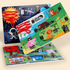 2026 Montessori Sensory Board Game Traffic Animal Space Pairing Board Early Educational Toy Wooden Unlock Kids Busy Board Toy