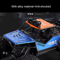 Metal Shell Remote Control Car-Toy 1:18 Off Road 4X4 Monster Truck