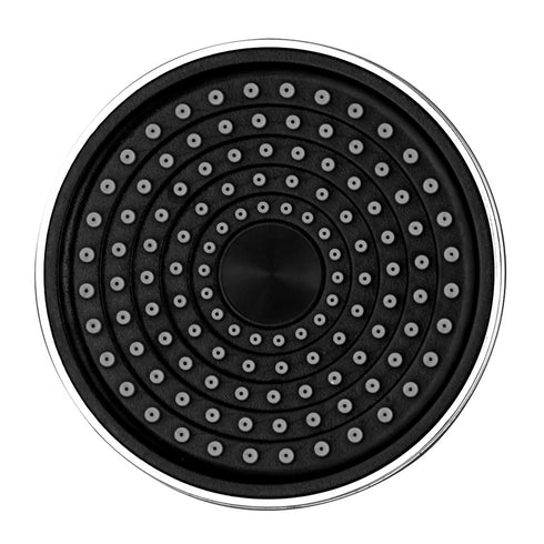 Black Round Shower Head -15cm