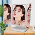 Foldable Rechargeable Adjustable Angle Smart Makeup Mirror
