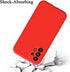 Liquid Silicone Back Case For Samsung Galaxy A23 - Red