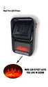 Handle Mini Fire Heater 110V 220V Table Air Warmer Electric Heater Fan