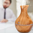 Ultrasonic Aroma Humidifier with Colour Changing LED - Light Brown