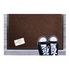 Ribbed Doormat - 100% Polyester & 100% PVC Backing - 50x80cm