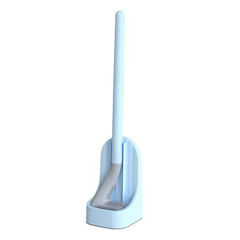 Silicone Toilet Brush & Holder Wall Mounted