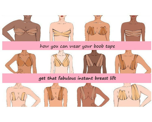 BOOB Tape breast lift-brown