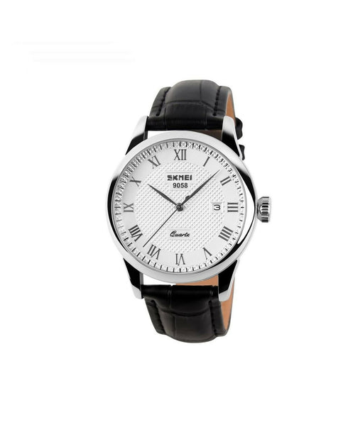 Ladies Leather Quartz Waterproof Watch