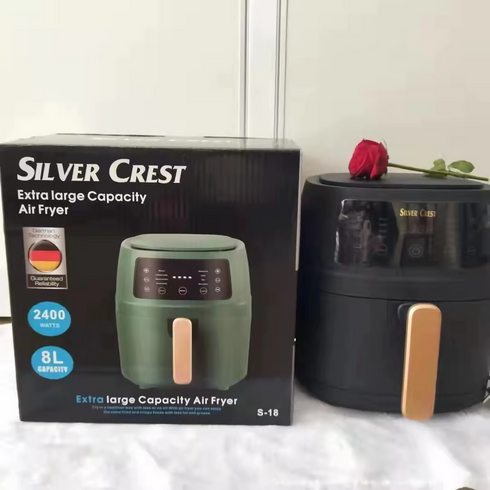 Family and Party Size 8l air Fryer Oven Silver crest air Fryer in Stock Mini Frying Small Deep Cooking Air Electric Fryers