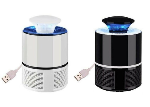 Portable Black and White USB Powered Mosquito Killer Lamp Zapper