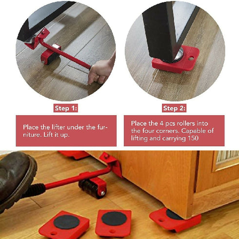 Heavy Duty Furniture Lifter & Moving Tool Set