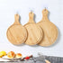 Natural Bamboo Pizza Tray and Cutting Board