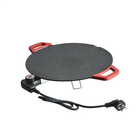36 CM Non-stick Electric Grill Indoor Round BBQ Griddle