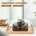 Bamboo Bread/Cake Tray with Acrylic Lid