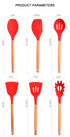 silicone utensil set