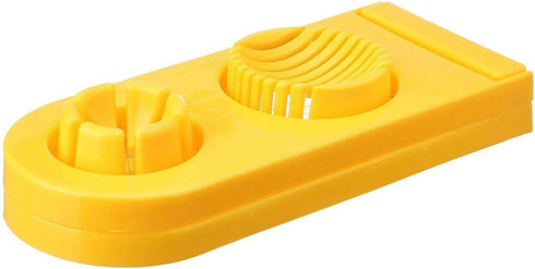 2-in-1 Kitchen Utensil Hardboiled Egg Slicer