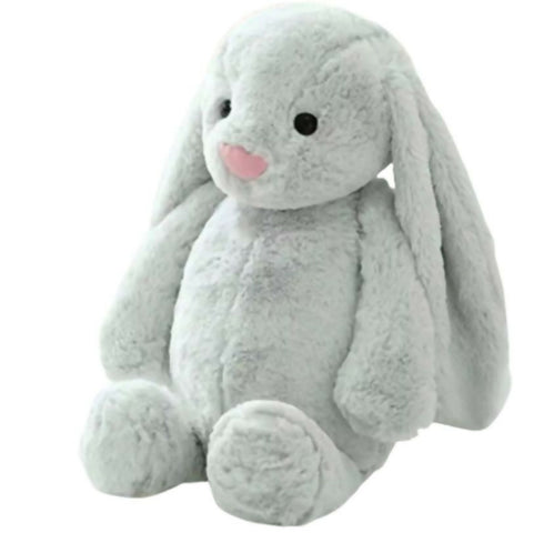 Plush Long Eared Bunny Rabbit-Lovely Soft Toy - Grey