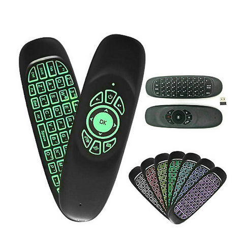 USB Wireless Keyboard Universal Remote Control with BLE Air Mouse.