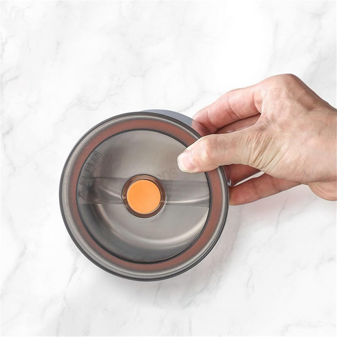 4Pieces Stainless Steel Snacks Box with Silicone Lid for Meal Preps Dishwasher and Freezers Safe