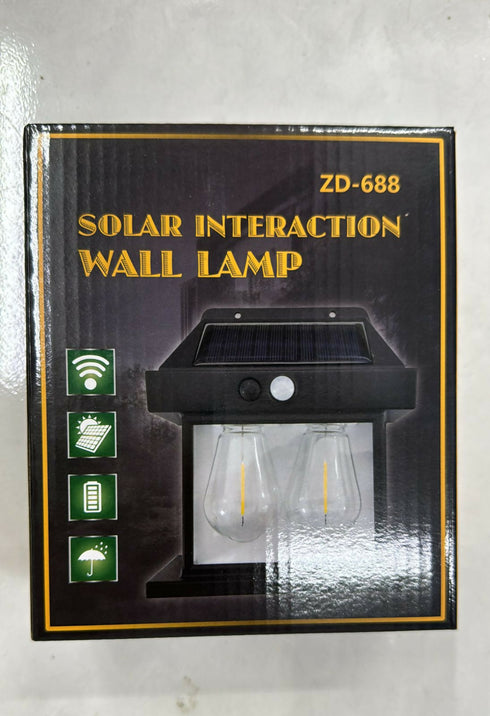 Waterproof Outdoor Solar Interaction Wall Lamp