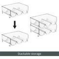 Stackable Plastic Wine Bottle Holder Rack