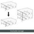 Stackable Plastic Wine Bottle Holder Rack