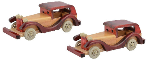 Wooden Car Showpiece