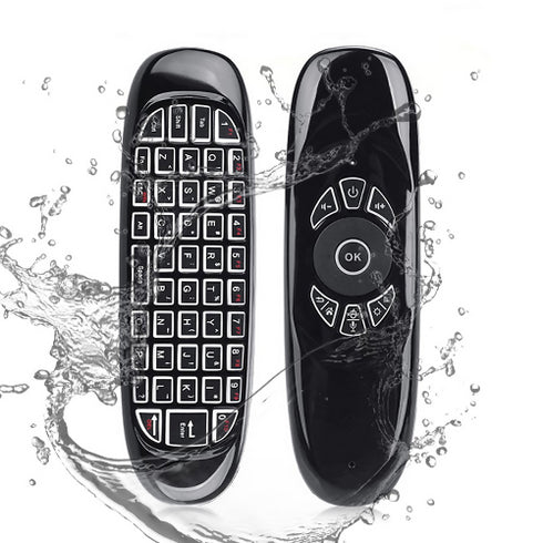 USB Wireless Keyboard Universal Remote Control with BLE Air Mouse.