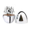 Oval Shaped Kitchen Utensil Set-Silver