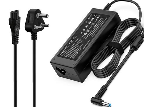 Compatible HP Laptop Charger 45W 19.5V 2.31A AC Adapter -4.5×3.0mm Blue Pin
